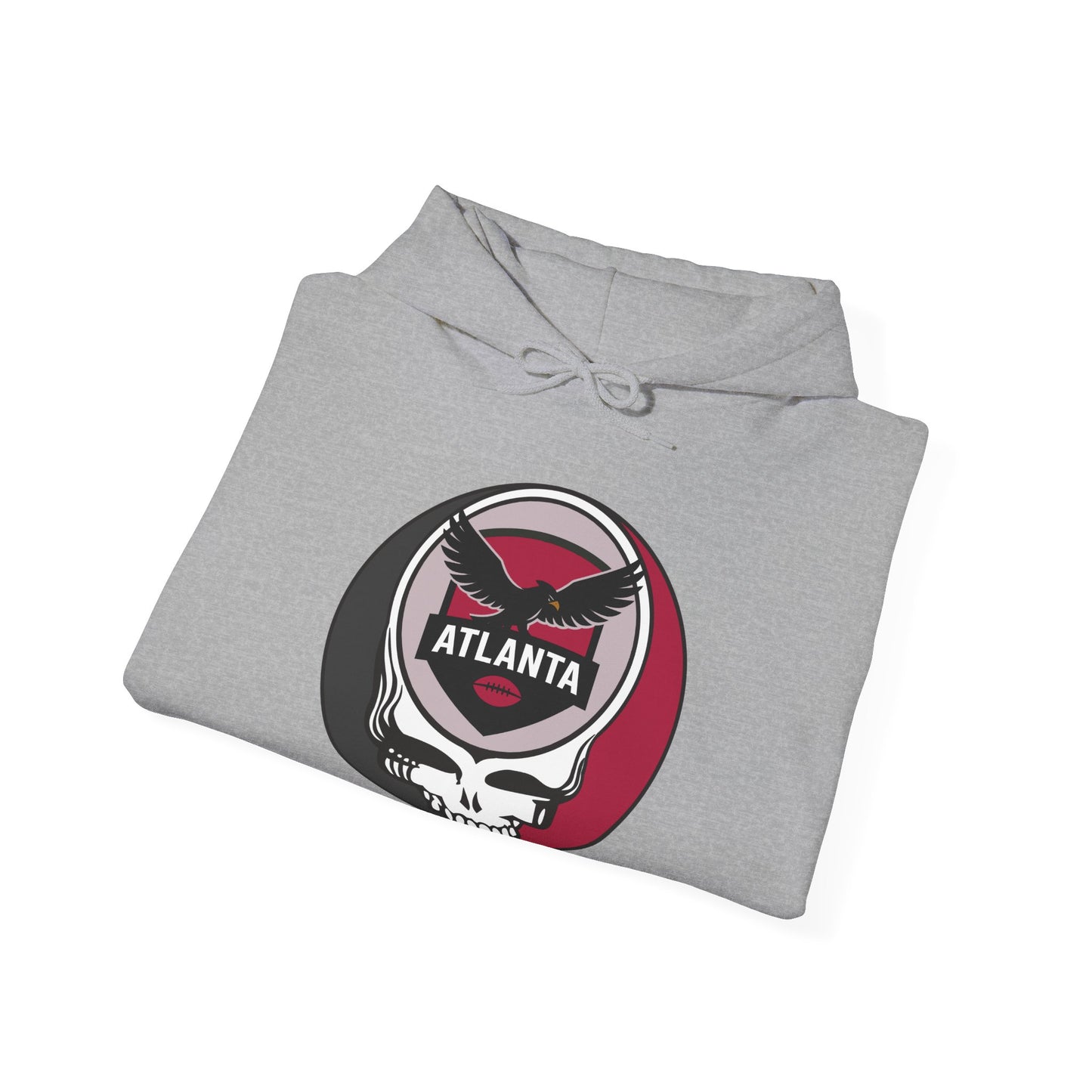 Atlanta Football Stealie Grateful Dead Unisex Hoodie - NFL