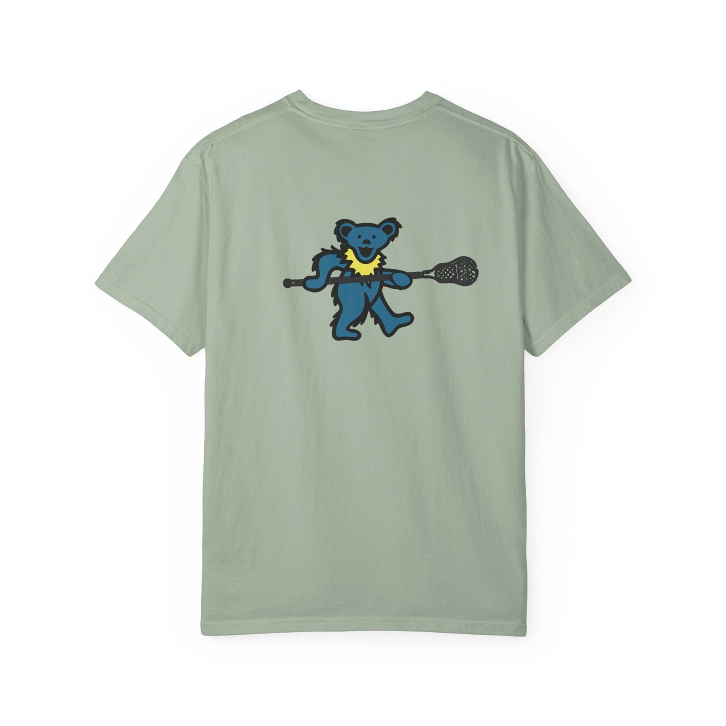 Lax Bear Unisex Garment-Dyed T-shirt