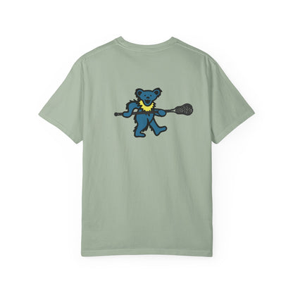 Lax Bear Unisex Garment-Dyed T-shirt