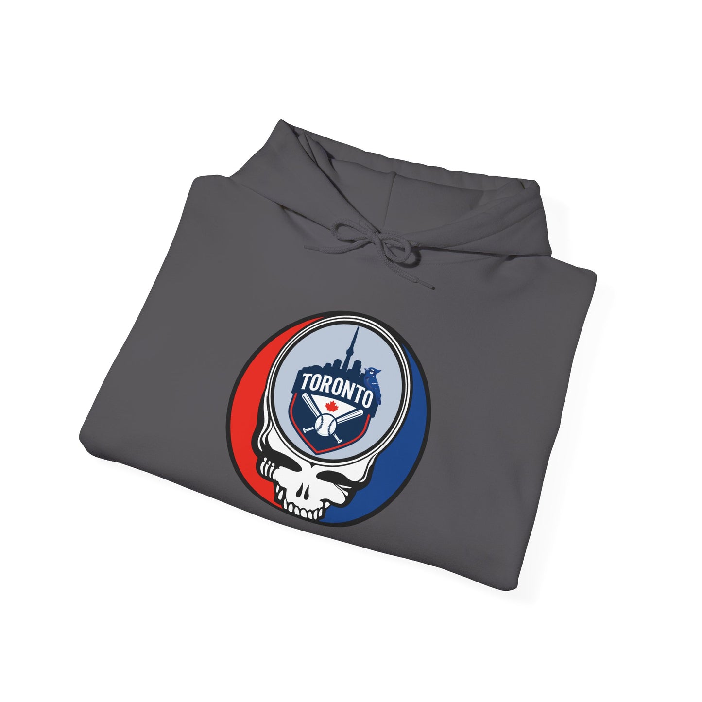 Toronto Blue Jays Grateful Dead Unisex Heavy Blend Hoodie - MLB