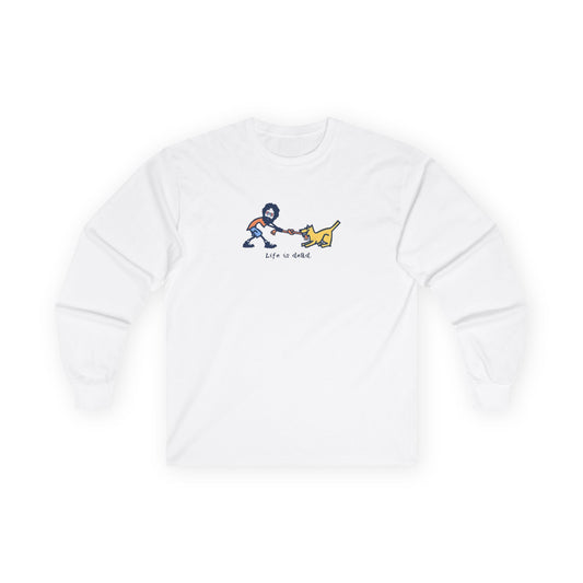 Life is dead. Jerry and His Best Friend - Grateful Dead Long Sleeve Tee