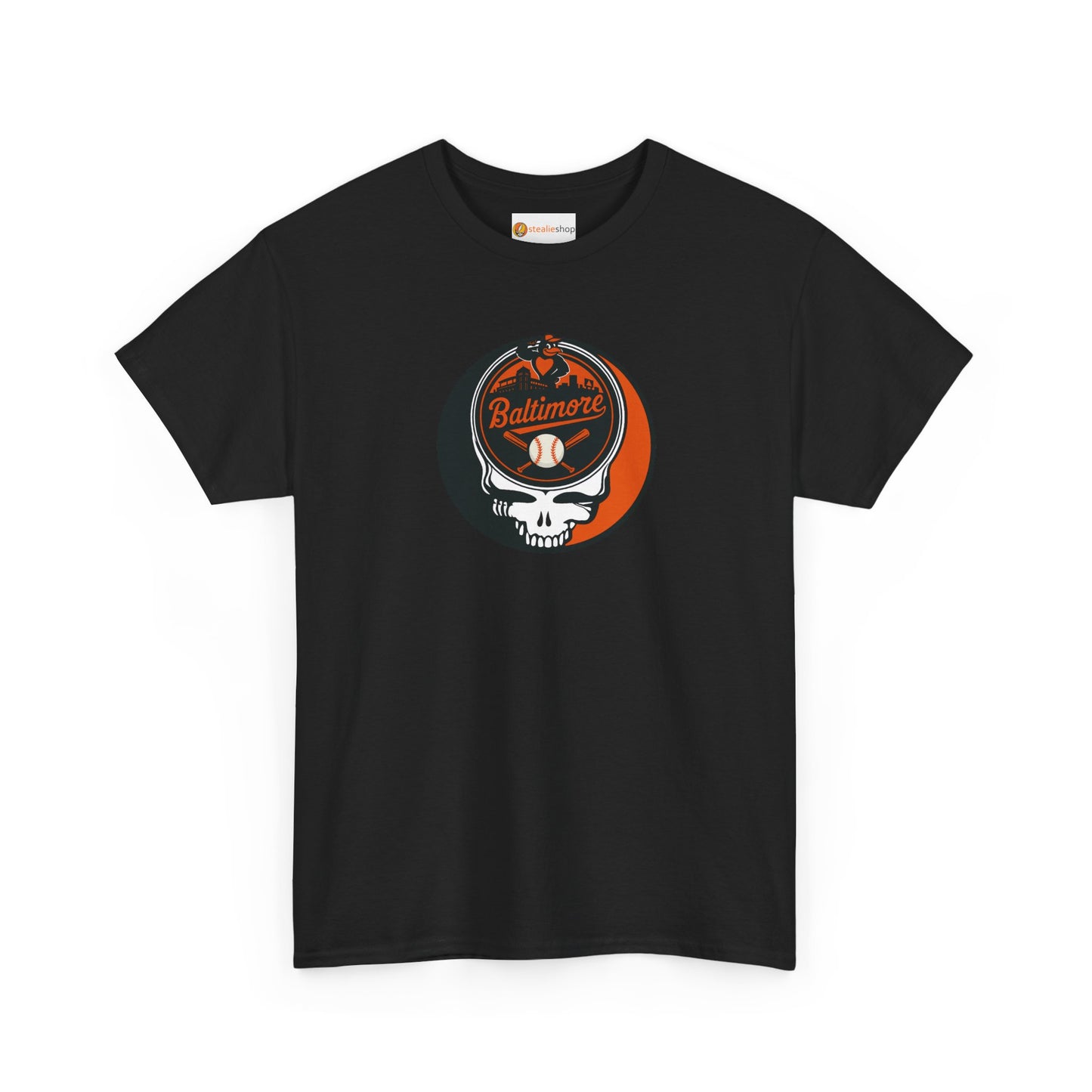 Baltimore Orioles Grateful Dead Steal Your Face T-Shirt - MLB