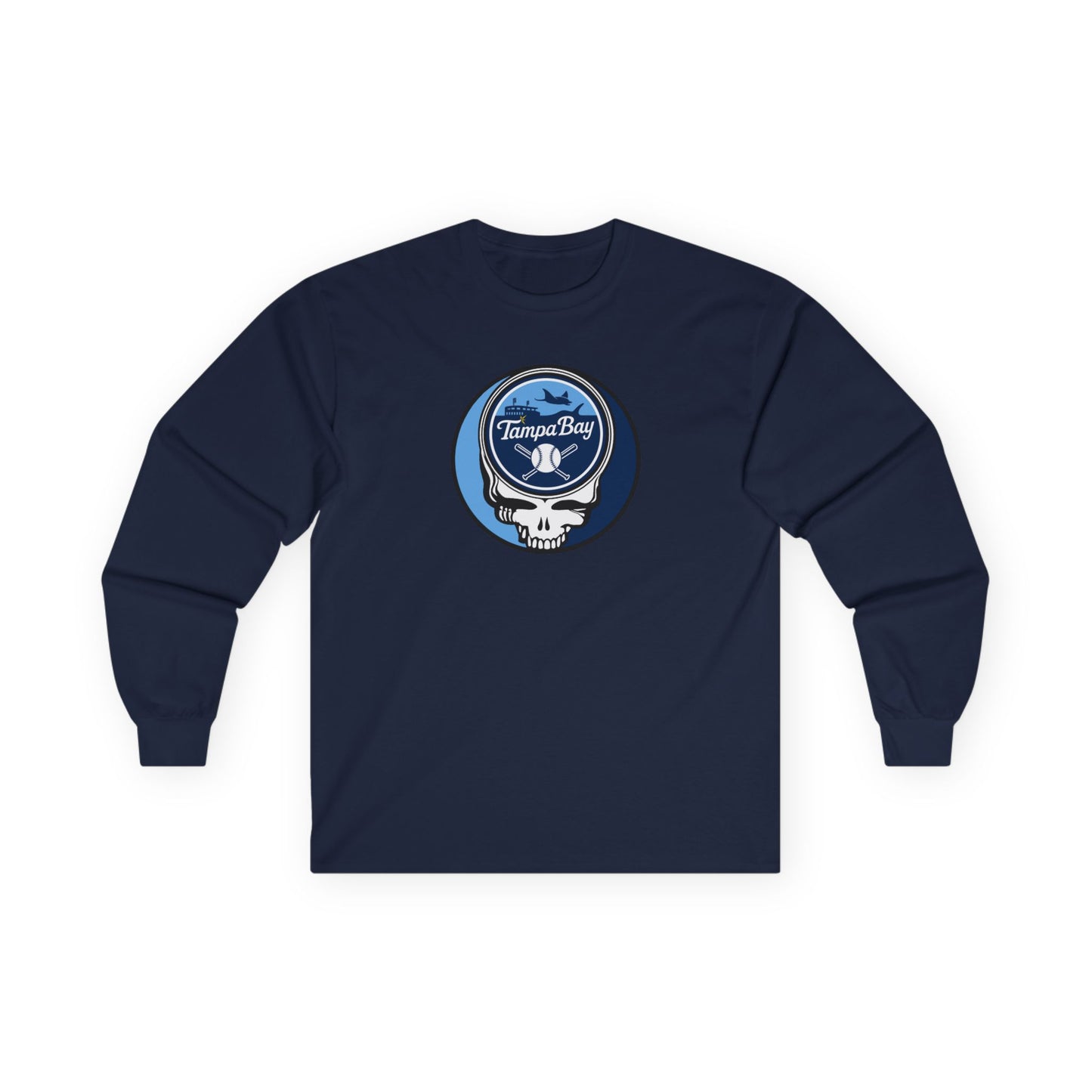 Tampa Bay Rays Classic Stealie Long Sleeve Tee - MLB