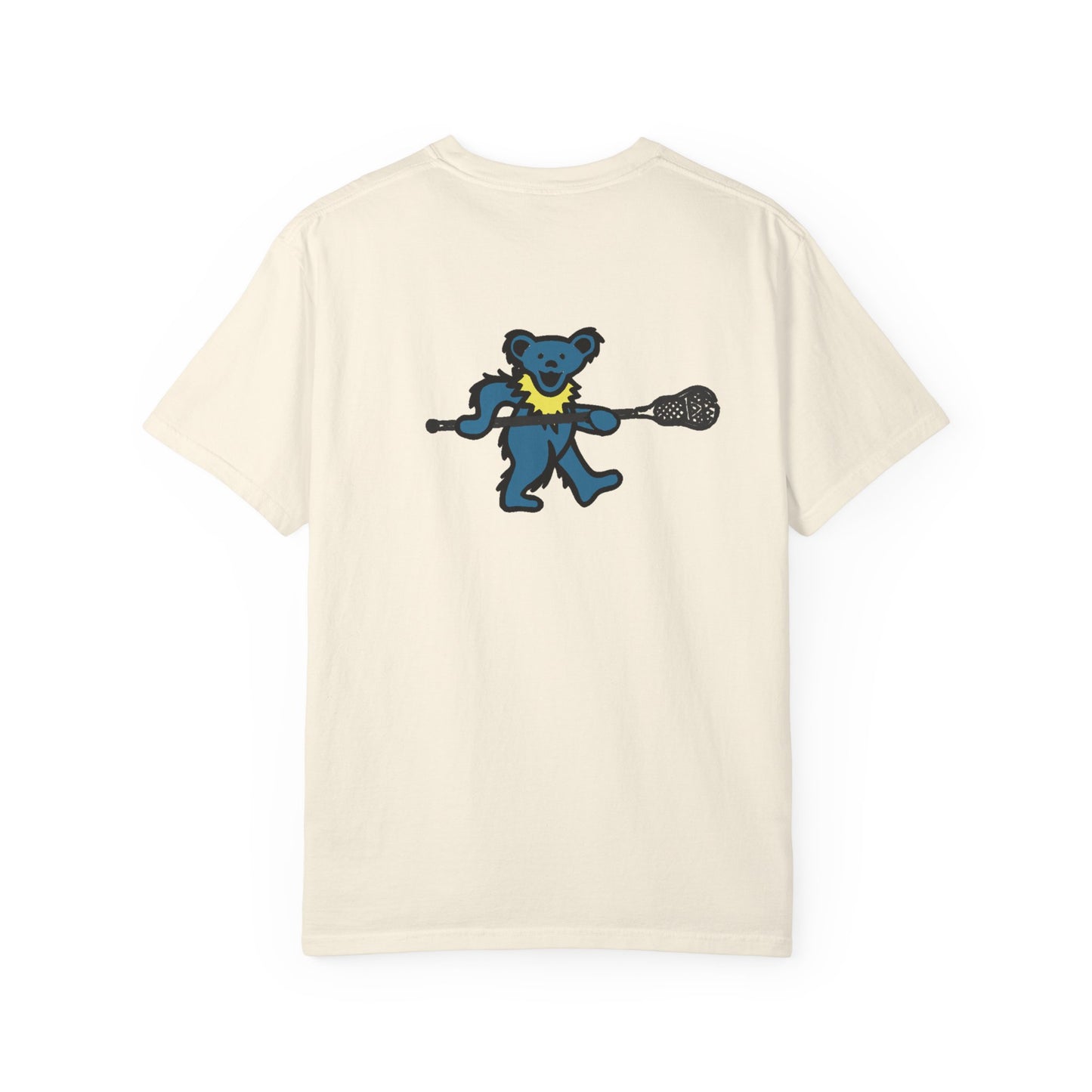 Lax Bear Unisex Garment-Dyed T-shirt