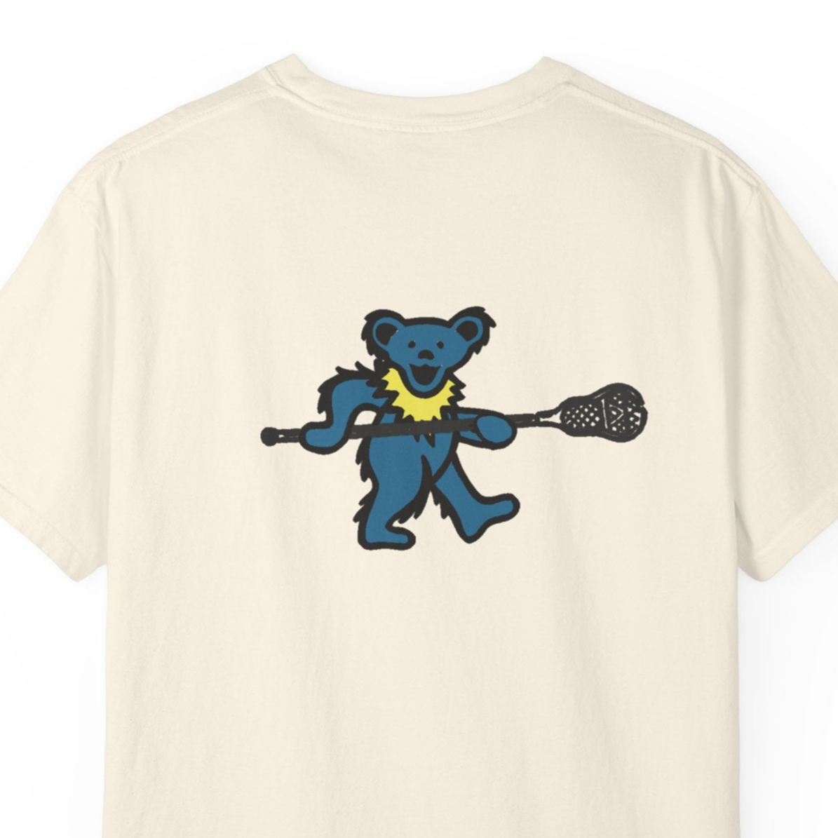 Lax Bear Unisex Garment-Dyed T-shirt