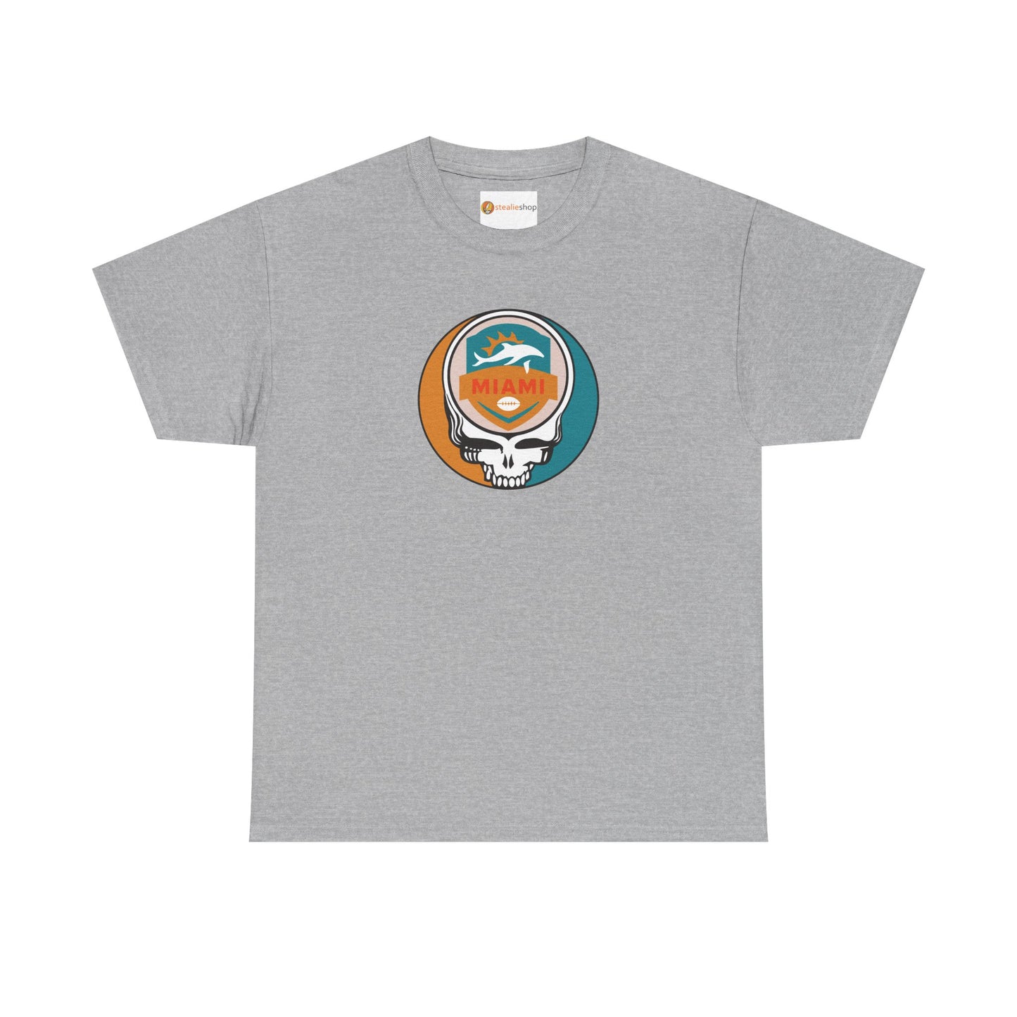 Miami Football Steal Your Face T-Shirt - Dolphins / NFL