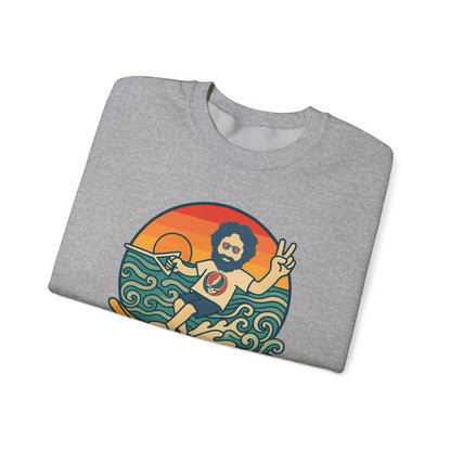 Waterskiin' Jerry Life is dead. Crewneck Sweatshirt