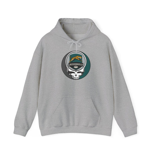 Life is dead. Grateful Grateful Gridiron Collection Jacksonville Football Edition Stealie Hoodie