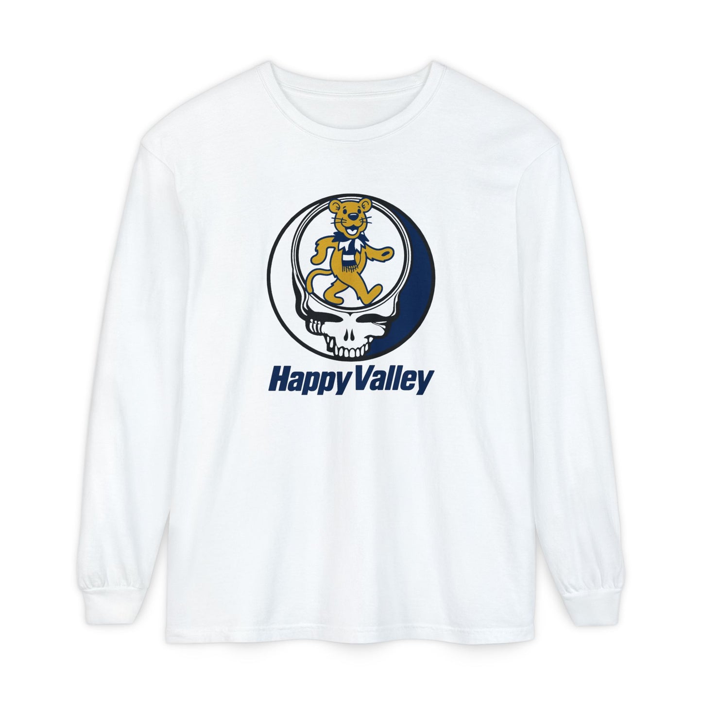 Happy Valley Stealie | University Collection Garment-Dyed Long Sleeve T-Shirt