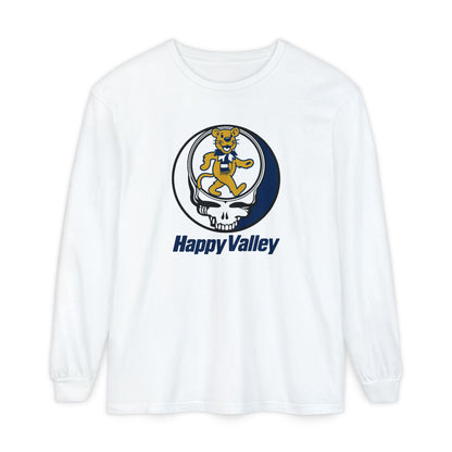 Happy Valley Stealie | University Collection Garment-Dyed Long Sleeve T-Shirt