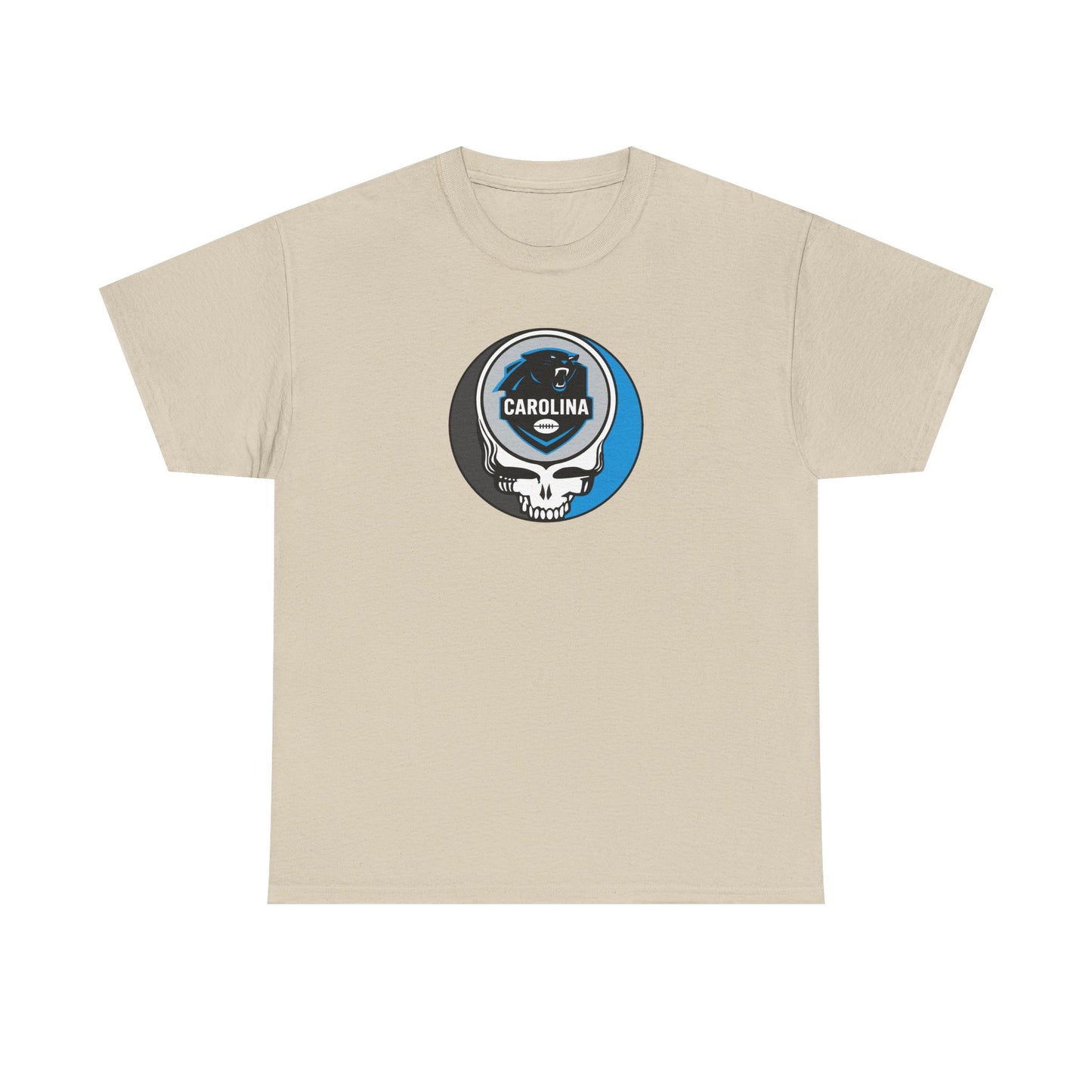 Carolina Panthers Grateful Dead Steal Your Face T-Shirt - NFL