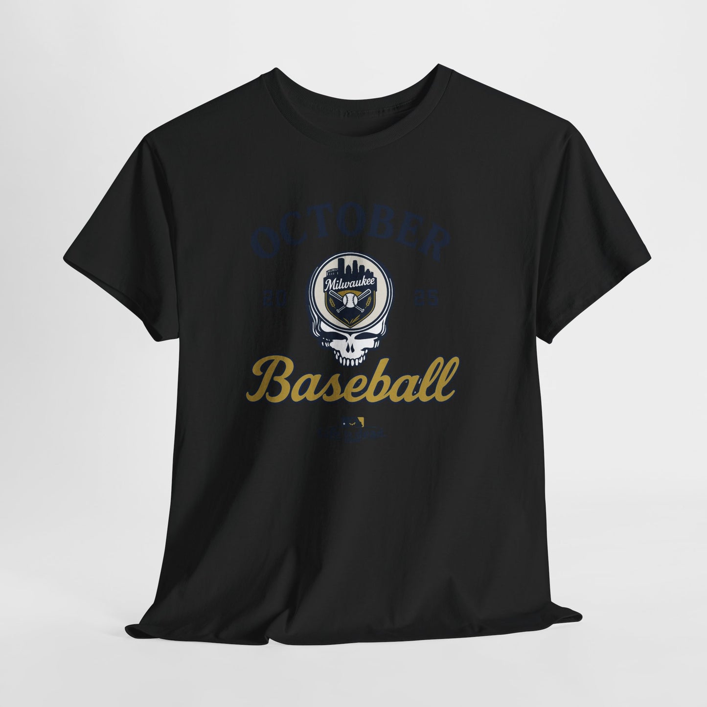 Milwaukee Brewers Playoffs 2025 Stealie Grateful Dead Tshirt