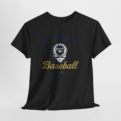 Milwaukee Brewers Playoffs 2025 Stealie Grateful Dead Tshirt