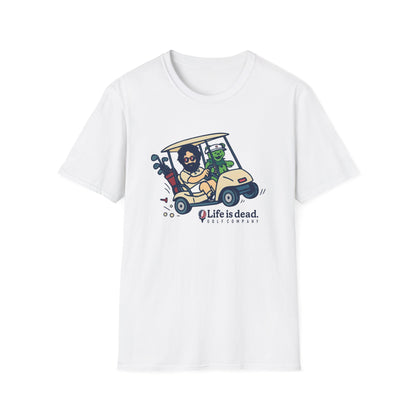 Joy Ridin' Jerry and The Bear Life is dead. Golf Company T-Shirt