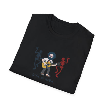 Jammin' Jerry And His Friends - Life is dead. Grateful Dead TShirt