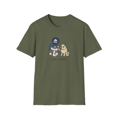 Jerry and Frank are Sharin' - Life is dead. Grateful Dead TShirt
