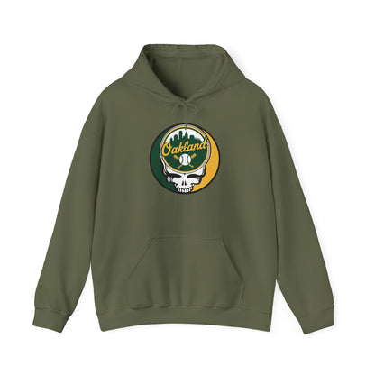 Oakland A's Grateful Dead Unisex Heavy Blend Hoodie - MLB