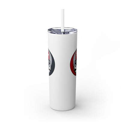 Houston Football Stealie Skinny Tumbler with Straw, 20oz - NFL
