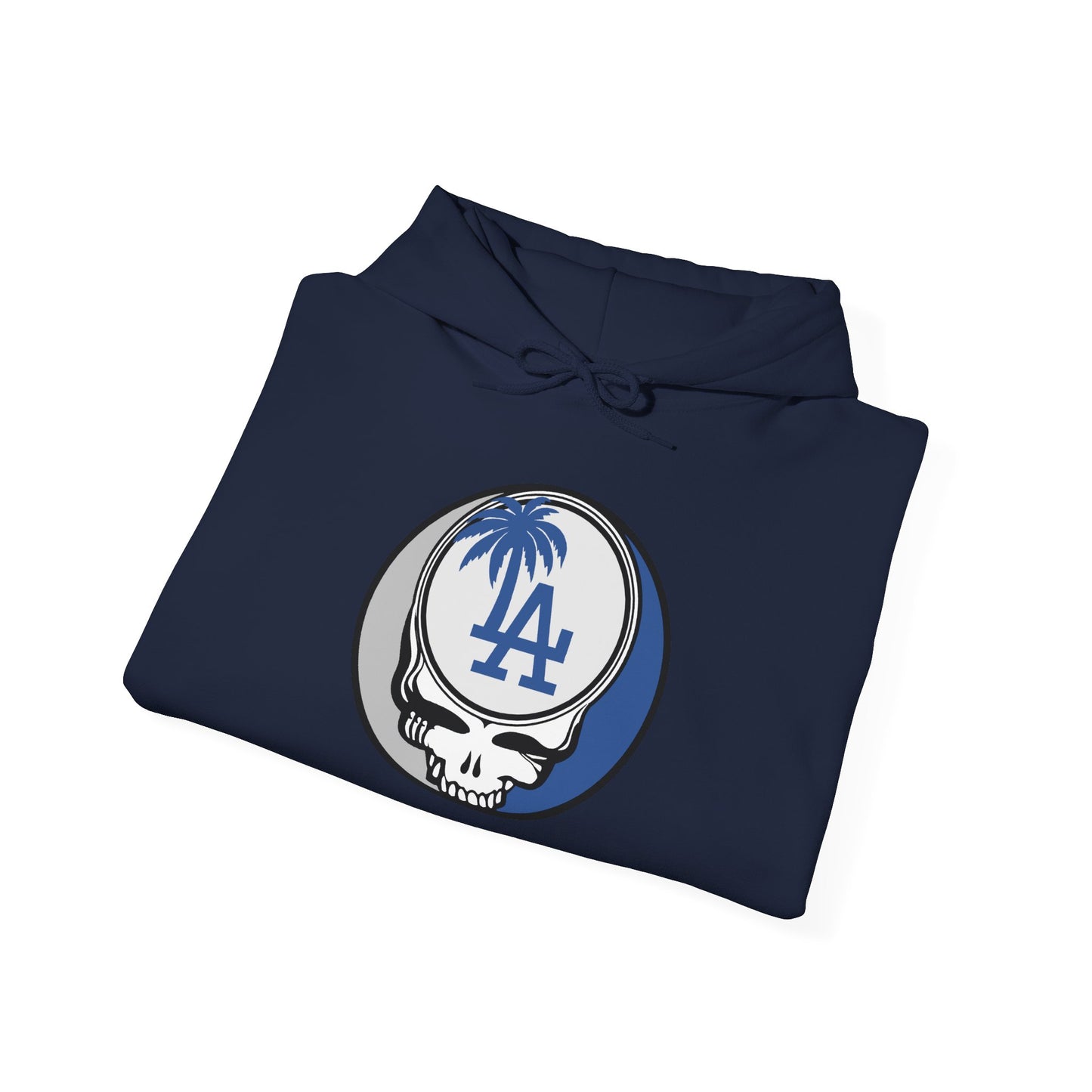 Los Angeles Dodgers Grateful Dead Unisex Heavy Blend Hoodie