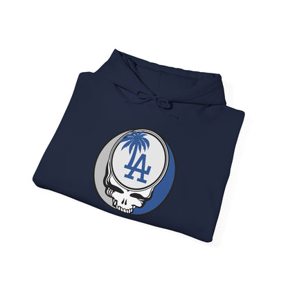 Los Angeles Dodgers Grateful Dead Unisex Heavy Blend Hoodie