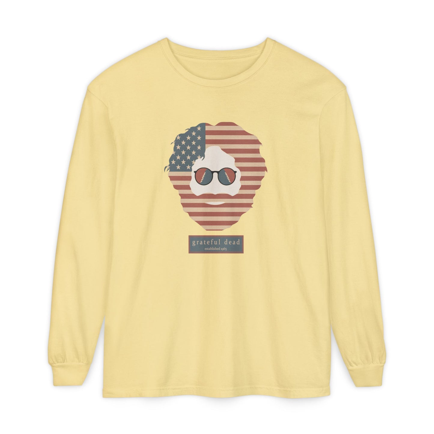 Stars & Stripes Jerry Vineyard Collection Garment-Dyed Long Sleeve