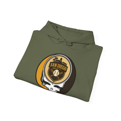 San Diego Padres Stealie Grateful Dead Unisex Heavy Blend Hoodie - MLB