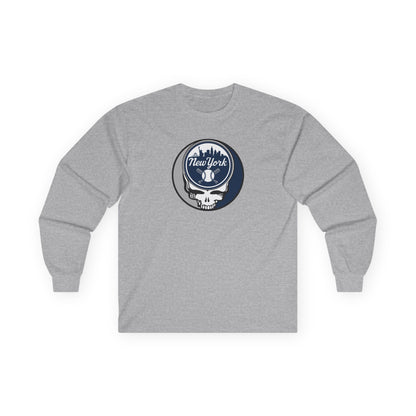 Yankees Classic Stealie Long Sleeve Tee - MLB