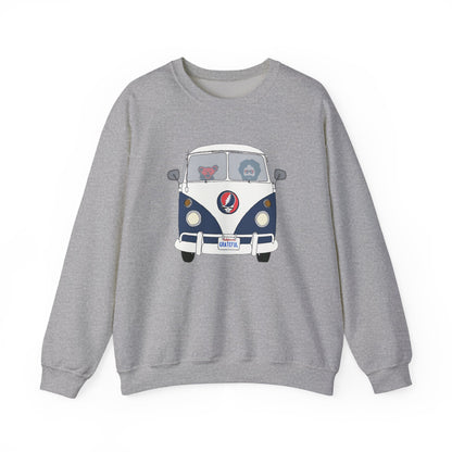 Jerry's Takin' The Bus Life is dead. Crewneck Sweatshirt