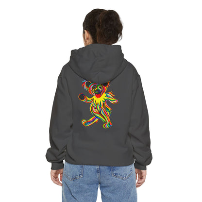 Tie-Dye Bear Vineyard Collection Unisex Garment-Dyed Hoodie