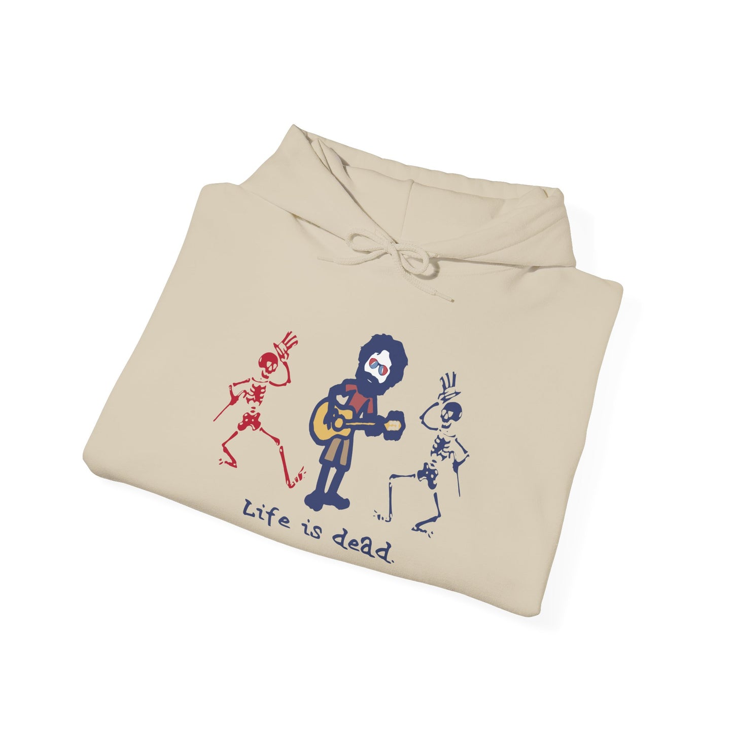 Life is dead. Jerry and His Friends Grateful Dead Unisex Hoodie