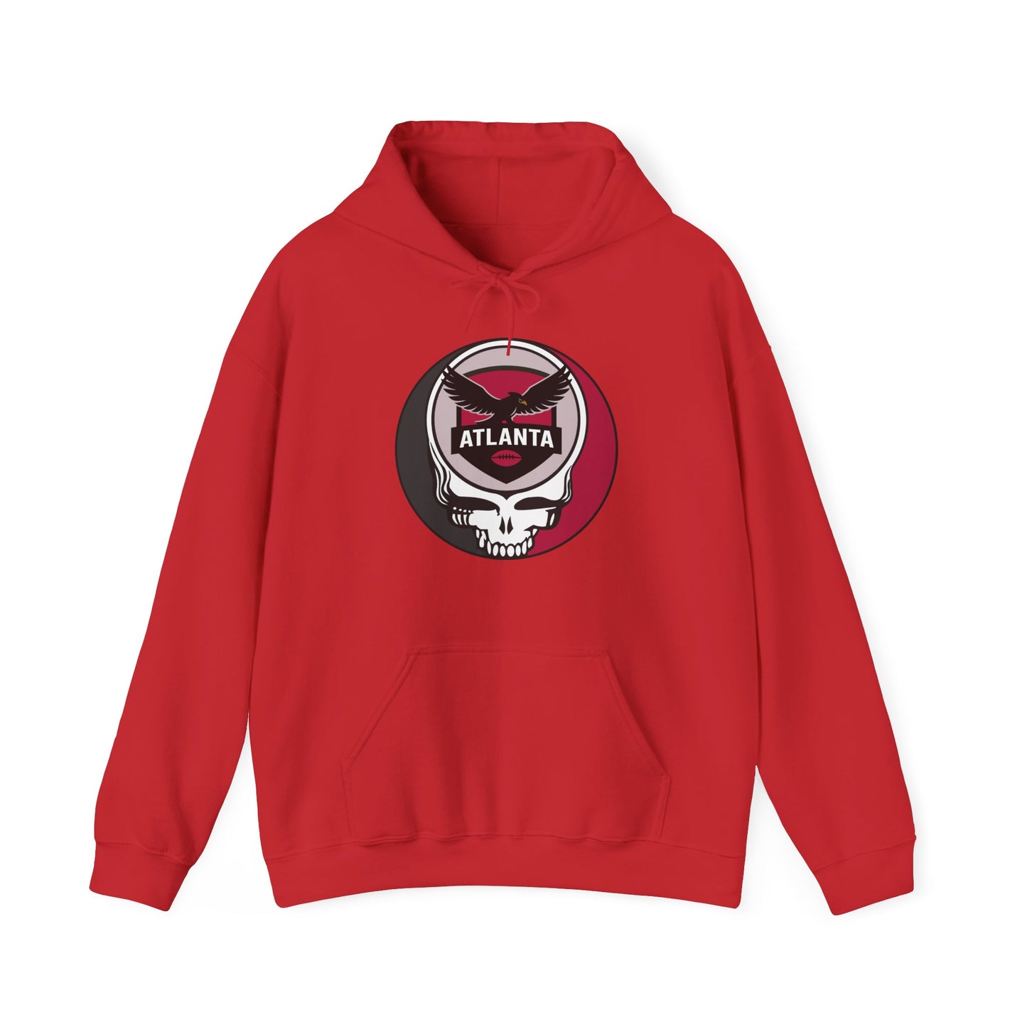 Atlanta Football Stealie Grateful Dead Unisex Hoodie - NFL