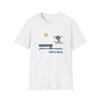 Jerry's At The Lake - Life is dead. Grateful Dead TShirt