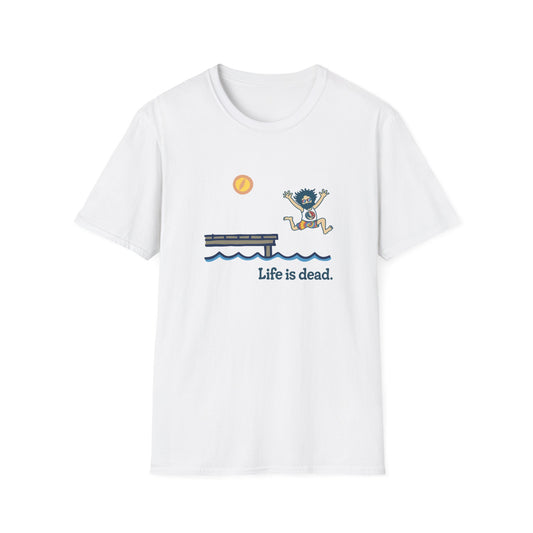Jerry's At The Lake - Life is dead. Grateful Dead TShirt
