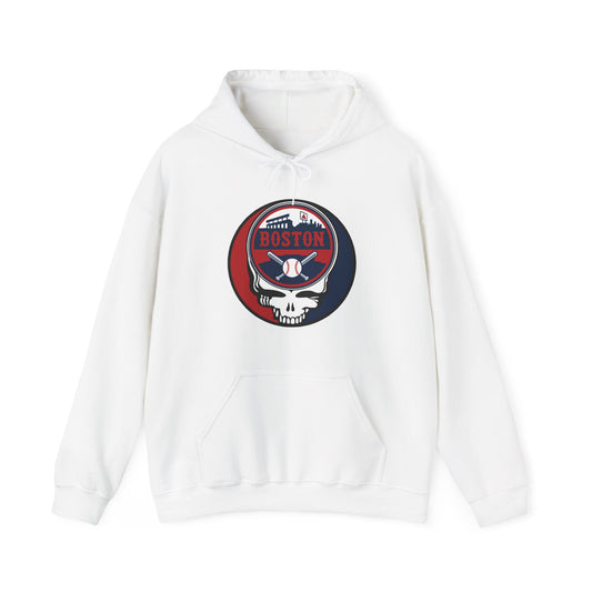 Boston Red Sox Grateful Dead Unisex Heavy Blend Hoodie - Hooded Sweatshirt