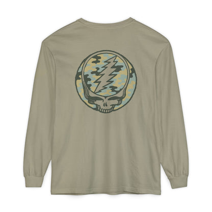 Camo Stealie Two-Sided Vineyard Collection Garment-Dyed Long Sleeve
