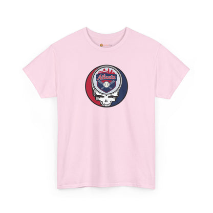 Atlanta Braves Grateful Dead Steal Your Face T-Shirt - MLB
