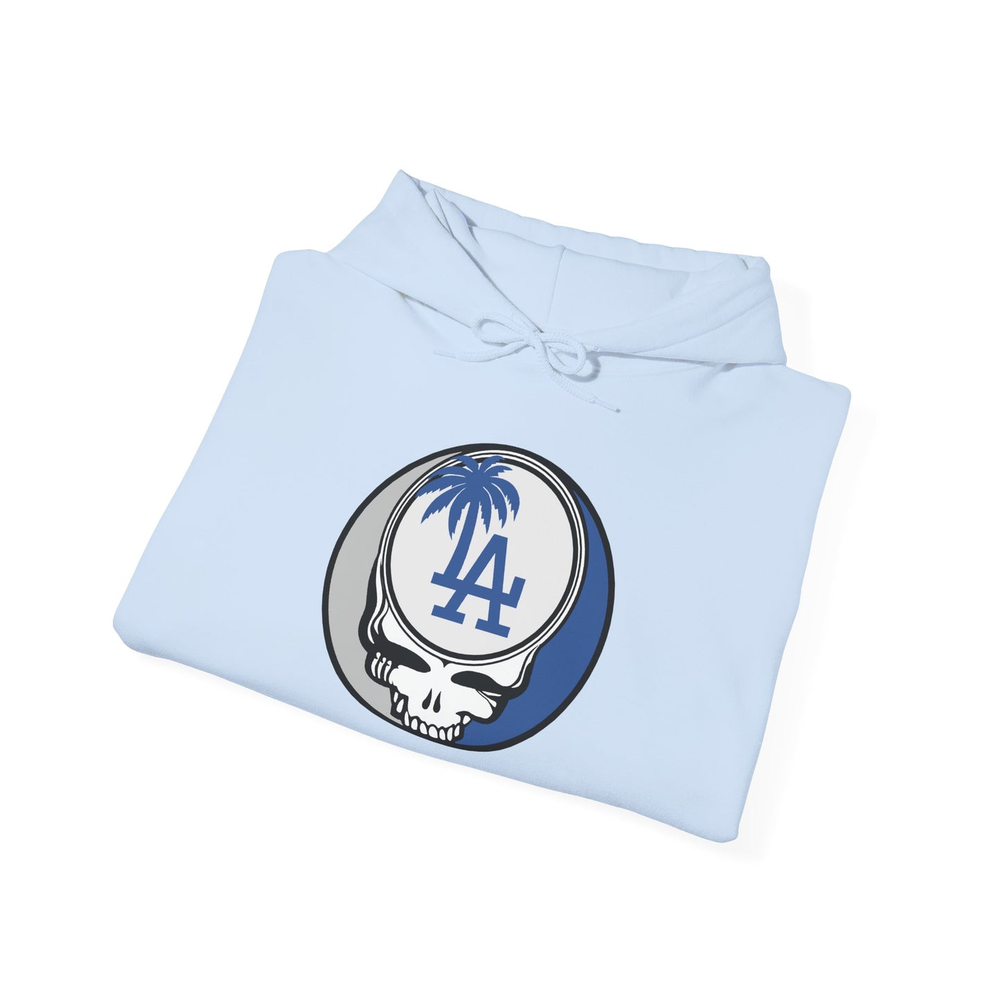 Los Angeles Dodgers Grateful Dead Unisex Heavy Blend Hoodie