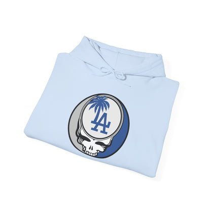 Los Angeles Dodgers Grateful Dead Unisex Heavy Blend Hoodie