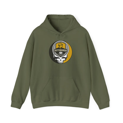 Pittsburgh Football Stealie Grateful Dead Hoodie - NFL