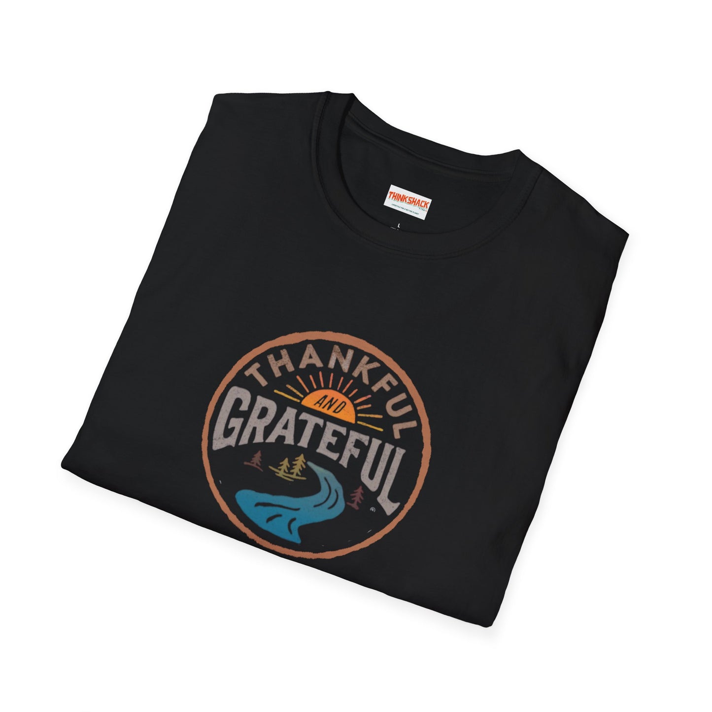 Thankful and Grateful - Life is dead. Thanksgiving T-Shirt