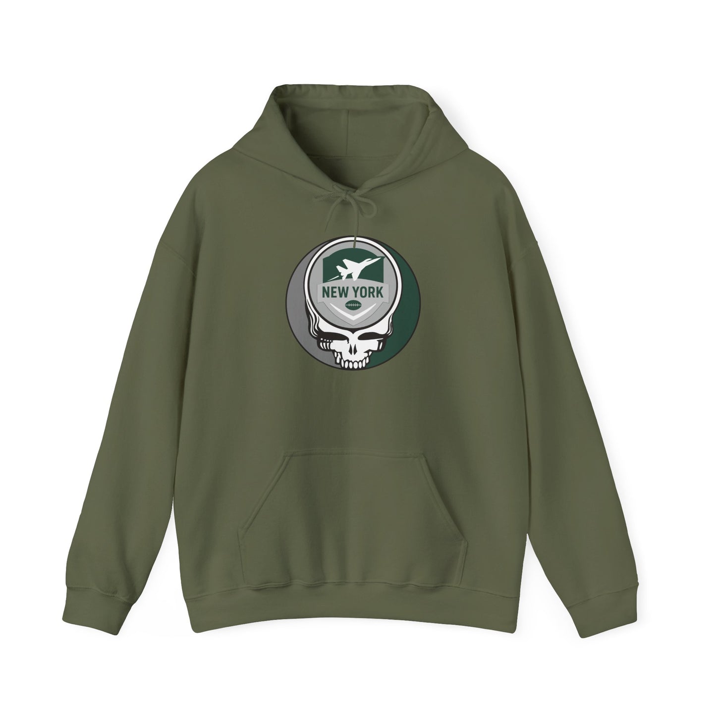 New York Football Stealie Grateful Dead Hoodie - NFL
