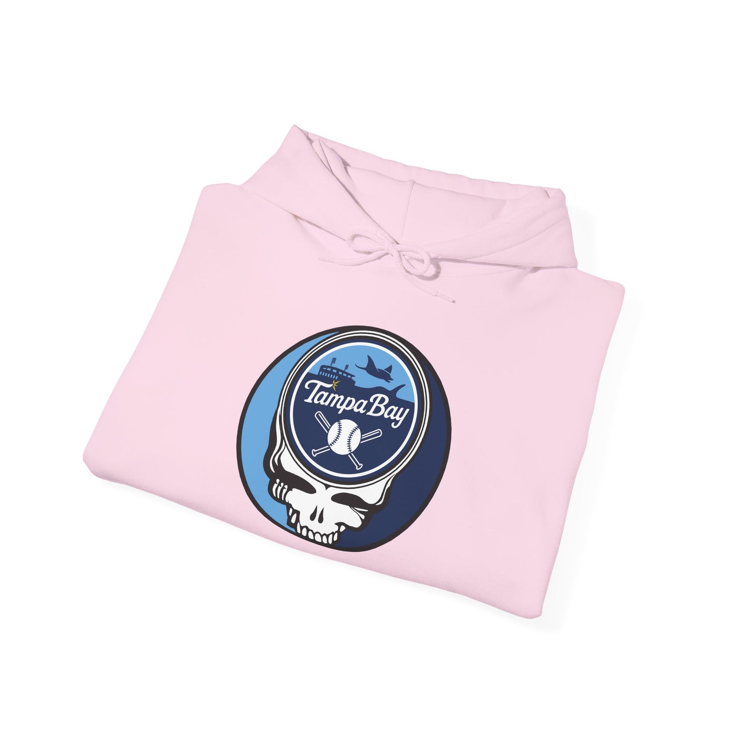 Tampa Bay Rays Grateful Dead Unisex Heavy Blend Hoodie - MLB