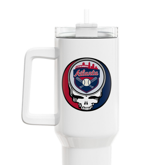Atlanta Braves "Fat Man" Tumbler,  Double Insulated 40oz Travel Mug
