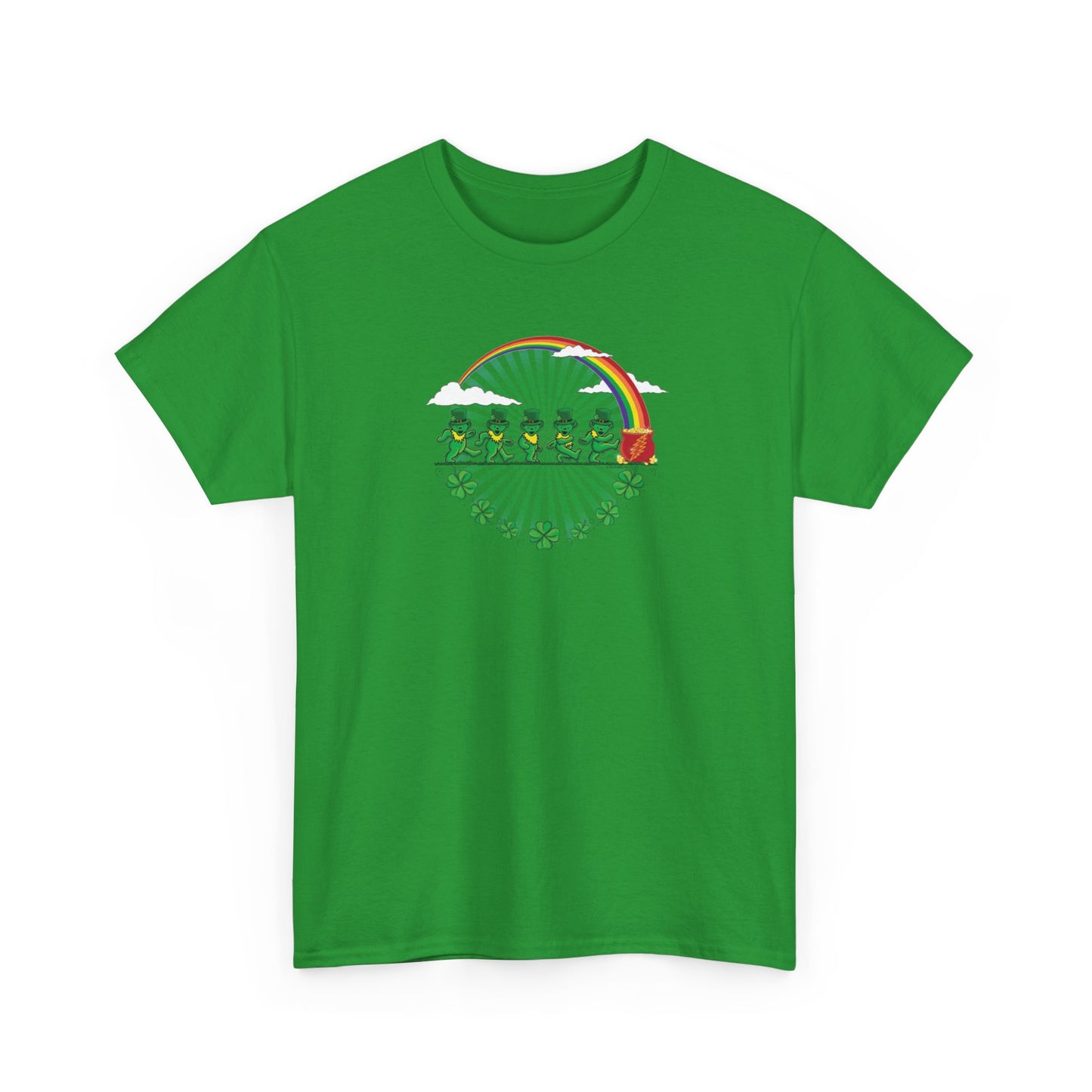 Lucky Leprechaun Bears Grateful Dead T-Shirt - St. Patricks Day