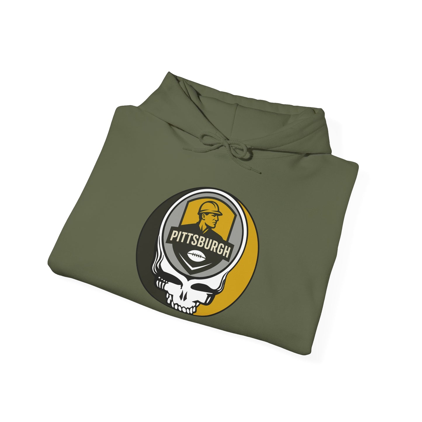 Pittsburgh Football Stealie Grateful Dead Hoodie - NFL