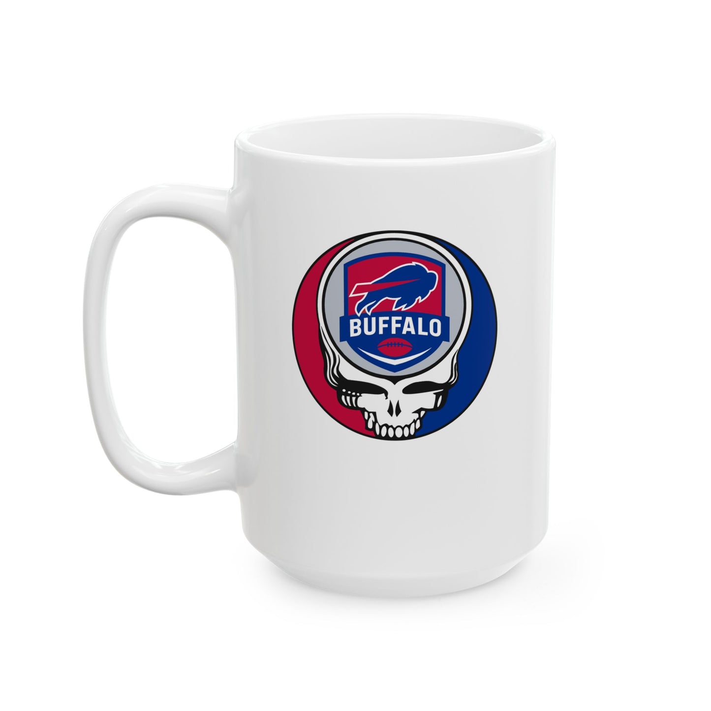 Buffalo Football Stealie Ceramic Coffee Mug - NFL