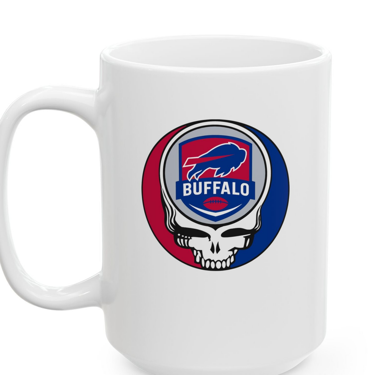 Buffalo Football Stealie Ceramic Coffee Mug - NFL