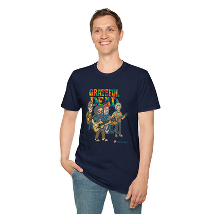 Jerry and The Boys - Life is dead. Grateful Dead TShirt