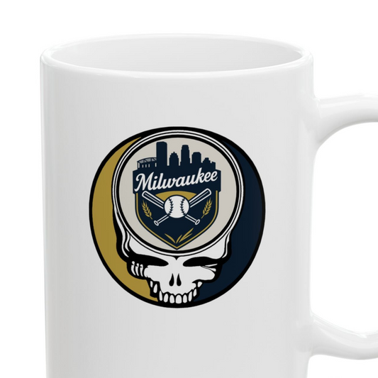Milwaukee Brewers Stealie Ceramic Mug - MLB