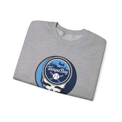 Tampa Bay Rays Stealie Grateful Dead Crewneck Sweatshirt - MLB